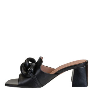 COTERIE in BLACK Heeled Sandals