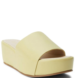 Frida Leather Platform Wedge by Matisse (Limoncello)