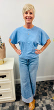 The C&M Wide Sleeve Tee (Slate)