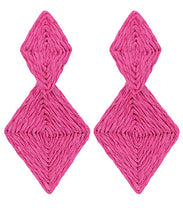 Erica Raffia Earrings