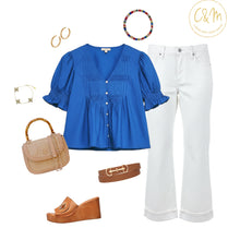 The Murphy Top (Blue)