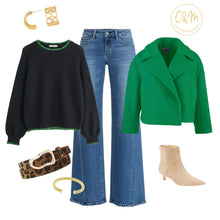 The Cece Sweater (Navy)