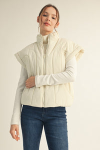 The Marilyn Vest (Ivory)