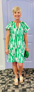 The Maddie Dress (Kelly Green)