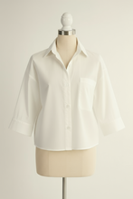 The Charlize Button Down (White)