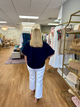 The Gemini Top (Navy)