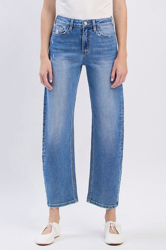 The Kristen Barrel Jean