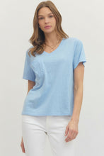 The Spencer Top (Light Blue)