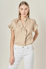 The Mindy Linen Top