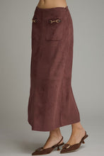 The Amara Skirt (Merlot)