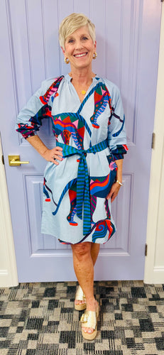 The Gia Dress (Cheetah Mirage)