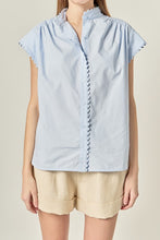 The Hunter Top (Light Blue)