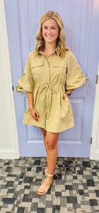 The Nellie Dress (Tan)