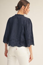 The Judith Top (Navy)