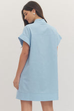 The Brinson Dress (Chambray Blue)