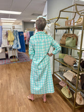 The Harper Blue Check Dress by Garland*30%off