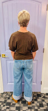 The C&M Wide Sleeve Tee (Chestnut Brown)