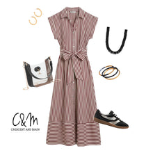 The Arabella Dress (Burgundy)