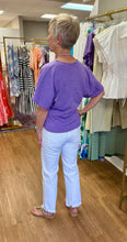 The C&M Wide Sleeve Slub Cotton Tee (Lily)