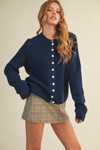 The Gwen Cardigan (Navy)