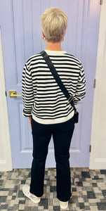 The Blair Sweater (Black & White)