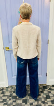 The Marta Tweed Jacket (Ivory/Tan)