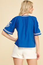 The Celestine Top (Royal Blue)
