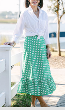 The Addie Skirt (Green Cane) by Garland