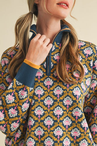 The Jasmine Top (Peacock Blue)