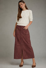 The Amara Skirt (Merlot)
