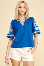 The Celestine Top (Royal Blue)