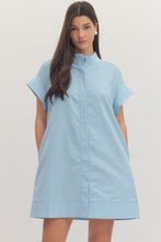 The Brinson Dress (Chambray Blue)