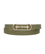 The Thin Horsebit Buckle Belt