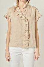 The Mindy Linen Top