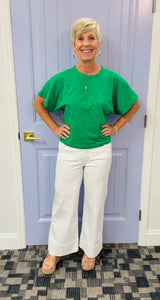 The Angel Wide Sleeve Tee (Clover Green)*Pre-order*