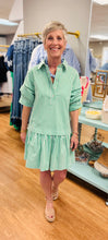 The Edna Dress (Green Stripe) *30%off w/code: SUMMER