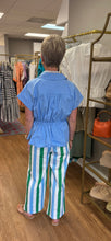 The Reagan Pant (Green/Blue)