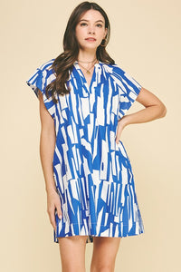 The Maddie Dress (Blue)