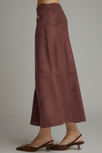 The Amara Skirt (Merlot)