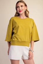 The Cora Top (Chartreuse)