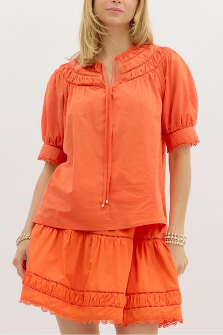 The Colby Top (Orange)