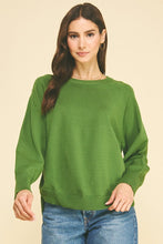 The Corrine Top (Pesto Green)