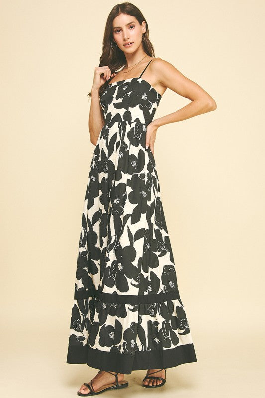 The Violette Dress (Black) – Crescent and Main