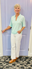 The Demi Top by Lilla P (Aqua)