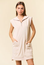 The Gidget Sweatshirt Dress (Cream)