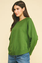 The Corrine Top (Pesto Green)