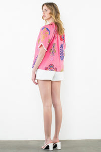 The THML Maeve Top (Pink)
