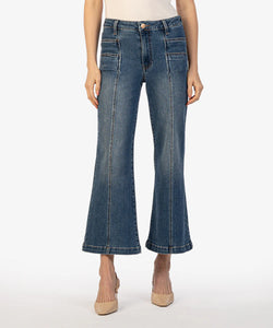 Meg Wide Leg Jean w/ Double Pockets by KUT from the Kloth (Denim)