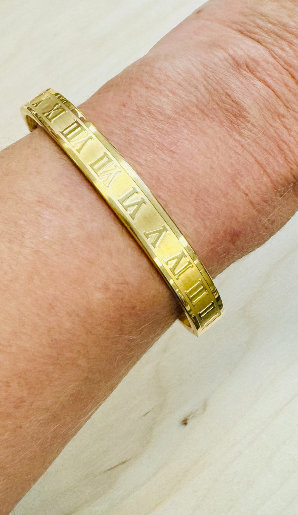 The Roman Numerals Bangle