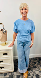 The C&M Wide Sleeve Tee (Slate)